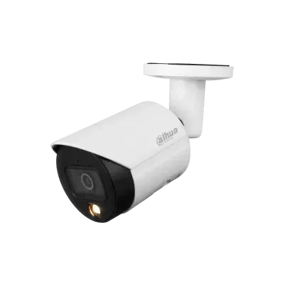 كاميرا داهوا IP خارجية | 4 ميجابكسل بالألوان الكاملة مع الصوت | IPC-HFW2439S-SA-LED-S2 EoL-L