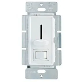 052-8291-4 - DIMMER SLIDE W/ON-OFF SWITCH 1- WAY 120V 600W DECORA INSERT WHT (2 pcs/pkg)