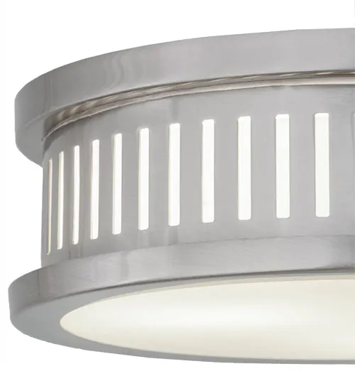 11"W Chisolm Passage Flushmount