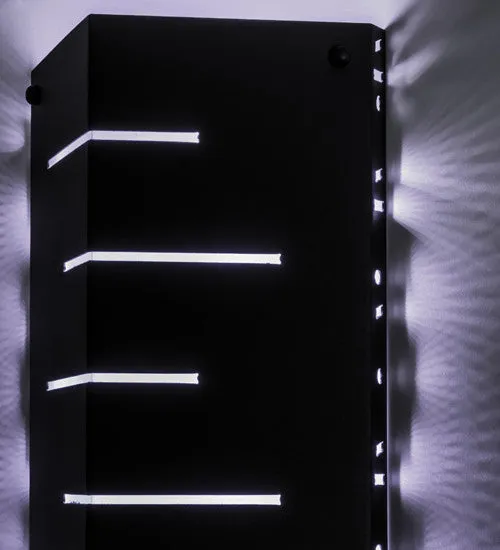 12"W Tortuga Luna Glam LED Wall Sconce