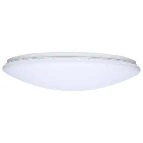 19 Inch 25 Watt Round LED Phase Cut Dimming Cloud Fixture 2700/3000/3500/4000/5000K