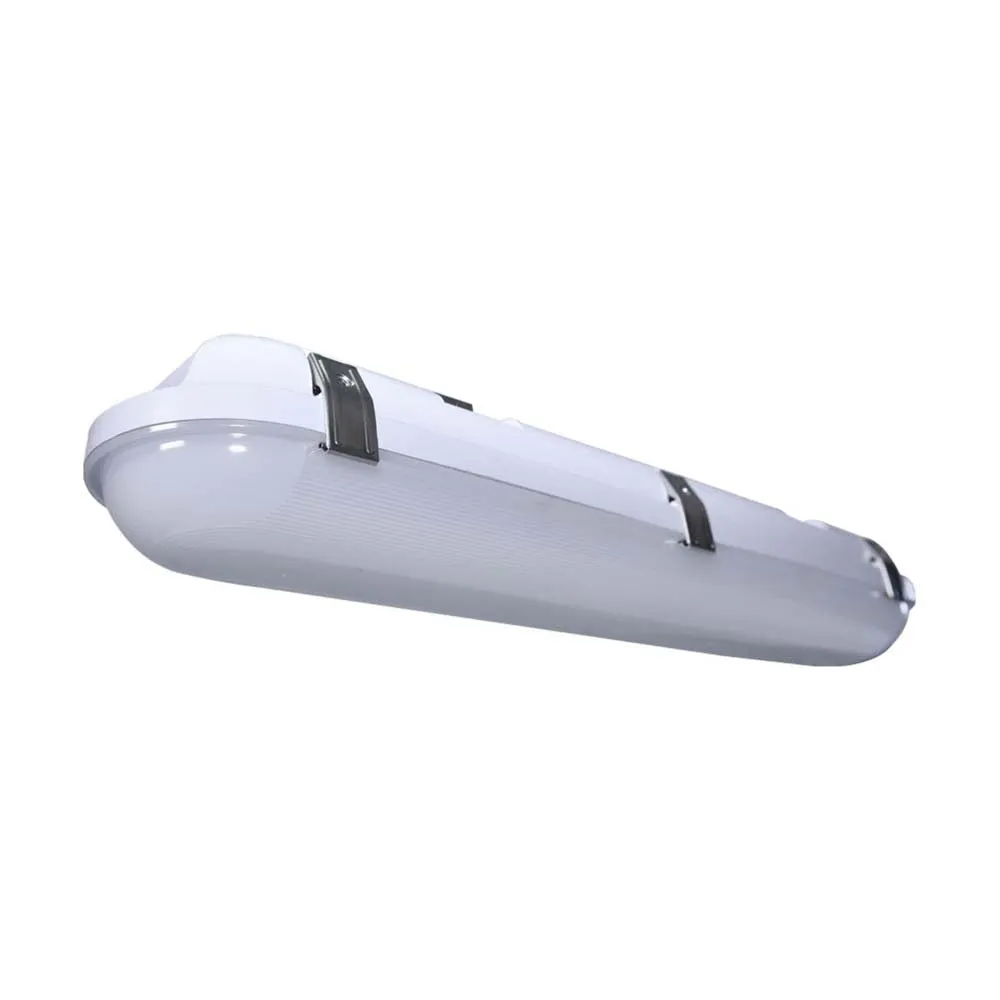 2-ft 20w Vapor Tight Linear Fixture w/ Microwave Sensor CCT Tunable