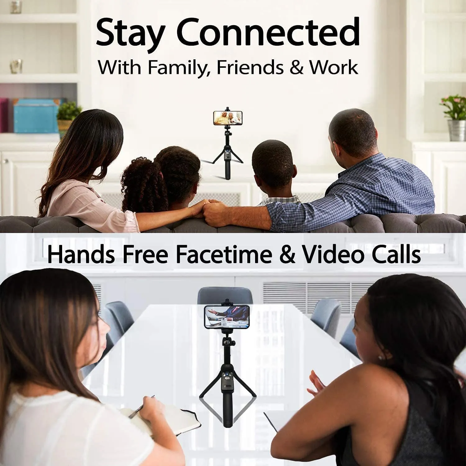 48" Portable Selfie Stick and Tripod