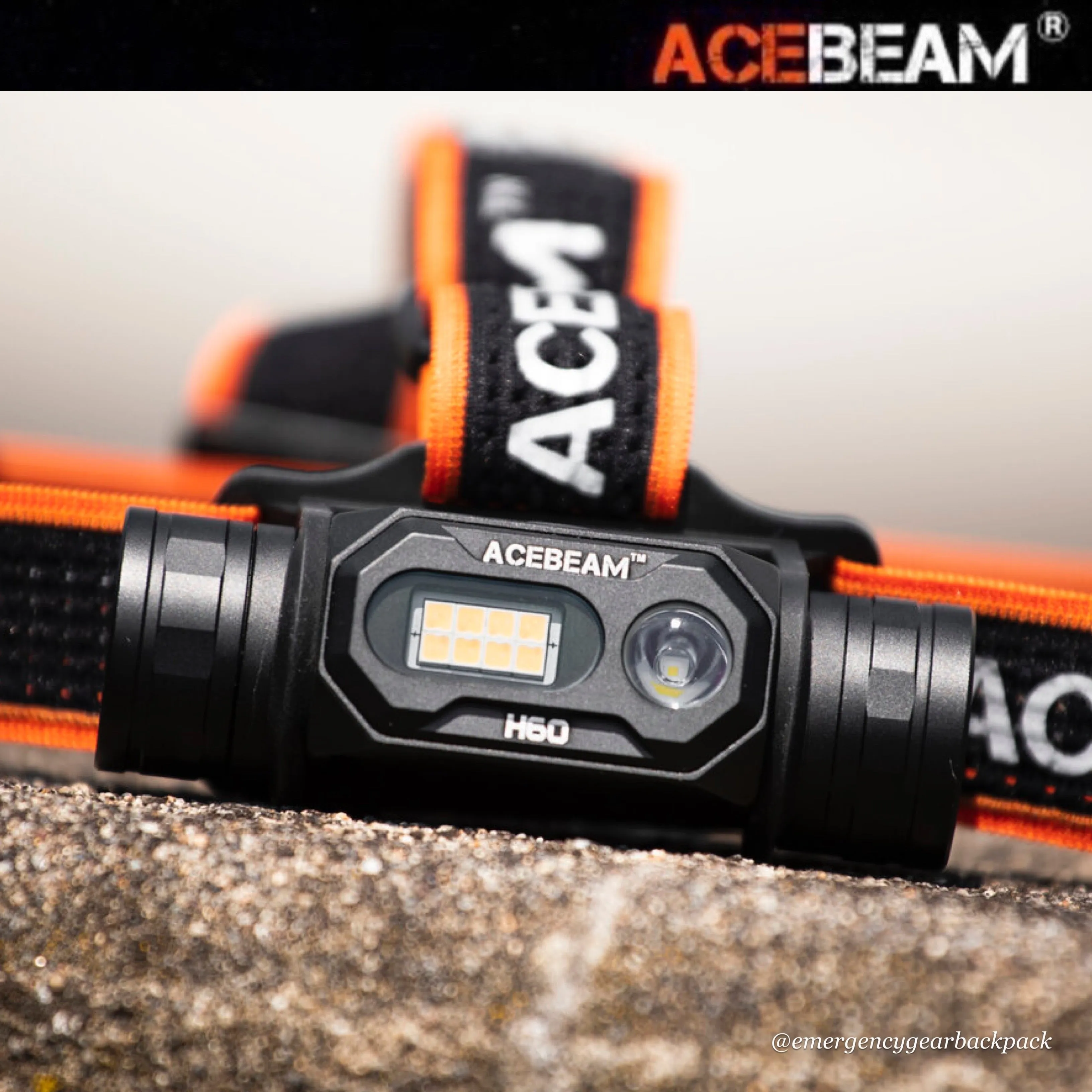 ACEBEAM H60 Full LED Spectrum Headlamp