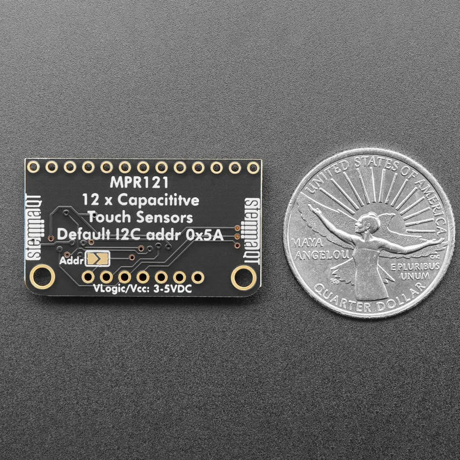 Adafruit 12-Key Capacitive Touch Sensor Breakout - MPR121