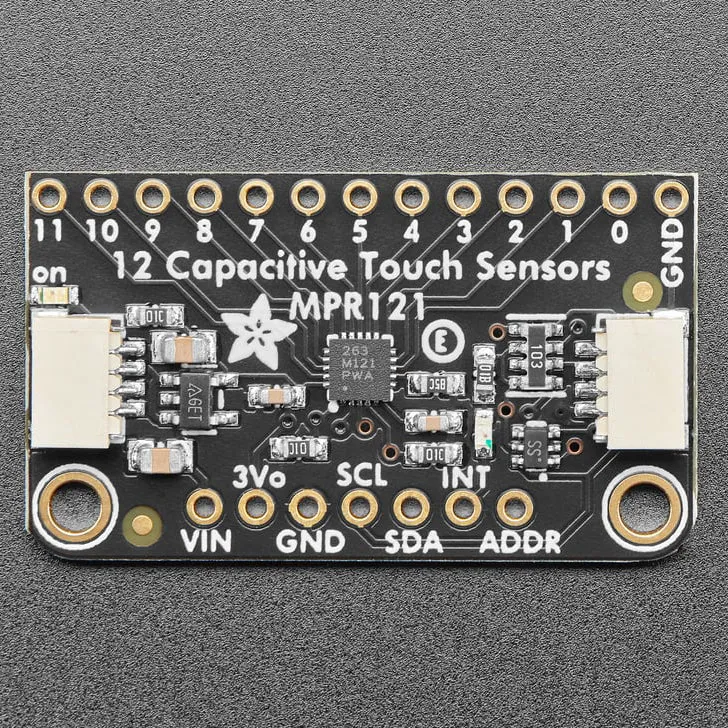 Adafruit 12-Key Capacitive Touch Sensor Breakout - MPR121