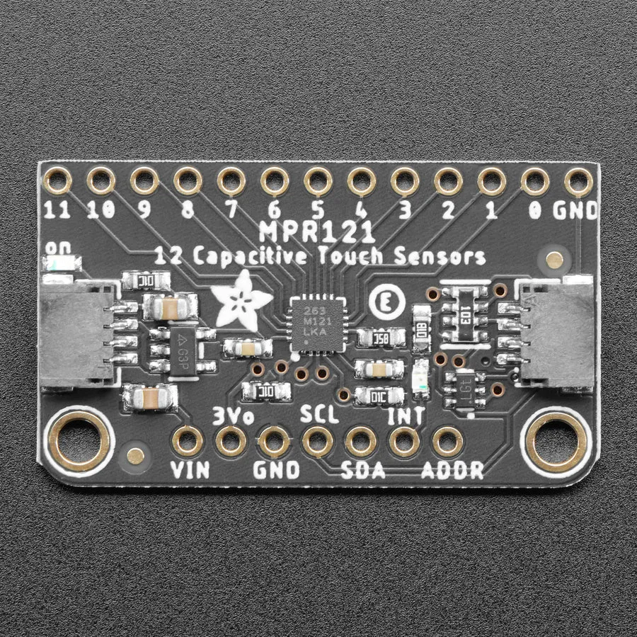 Adafruit 12-Key Capacitive Touch Sensor Breakout - MPR121