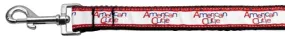 American Cutie Nylon Dog Leash 3-8 Inch Wide 4ft Long