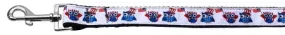 American Owls Nylon Dog Leash 5-8 Inch Wide 6ft Long