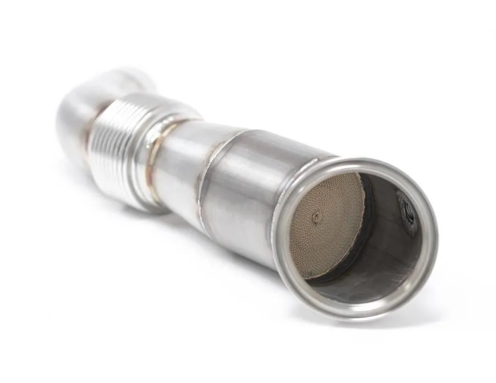 AMS Performance MKV A90 2020  Toyota Supra Street Downpipe w/ EPA-verified Ultra High Flow GESI Catalytic Converter