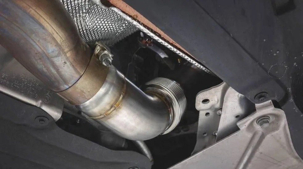 AMS Performance MKV Toyota Supra Stainless Steel Race Downpipe