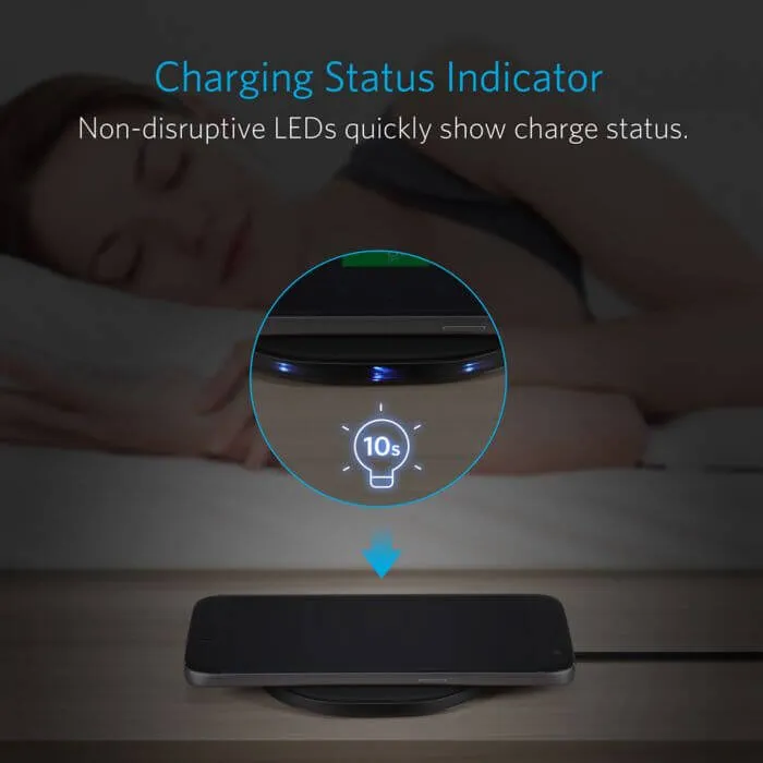 Anker 10W Qi-Certified Wireless Charging Pad
