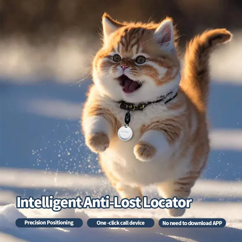 Apple Certified Bluetooth Wireless Finder,Intelligent Anti-Lost Locator for Keys,Bags,Pets and More,Precision Positioning and Find My Compatible