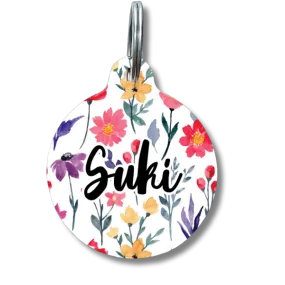 Backyard Garden Circle Pet Tag