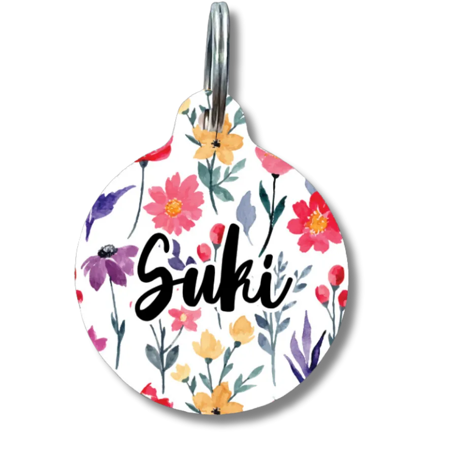 Backyard Garden Circle Pet Tag