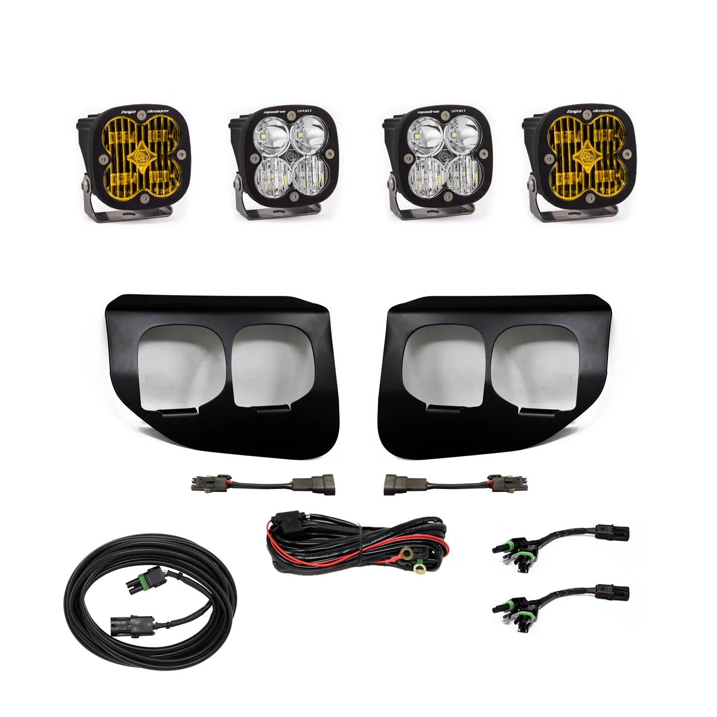 Baja Designs Dual Fog Pocket Kit - 2020  Ford Superduty