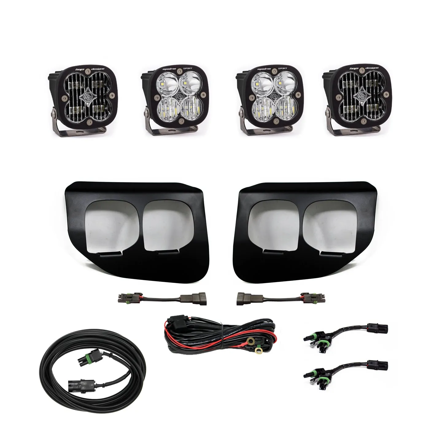 Baja Designs Dual Fog Pocket Kit - 2020  Ford Superduty