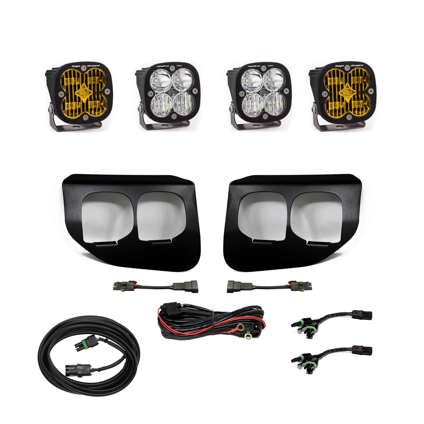 Baja Designs Dual Fog Pocket Kit - 2020  Ford Superduty