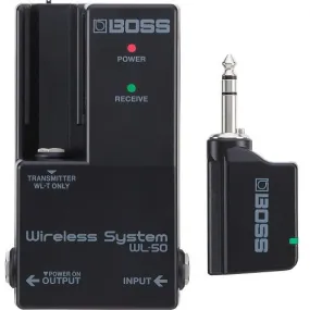 Boss WL-50 Guitar Wireless System For Pedalboards
