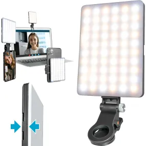 Bower WA-SNAPL Clip-on Snap Light for Streaming, Self, Black