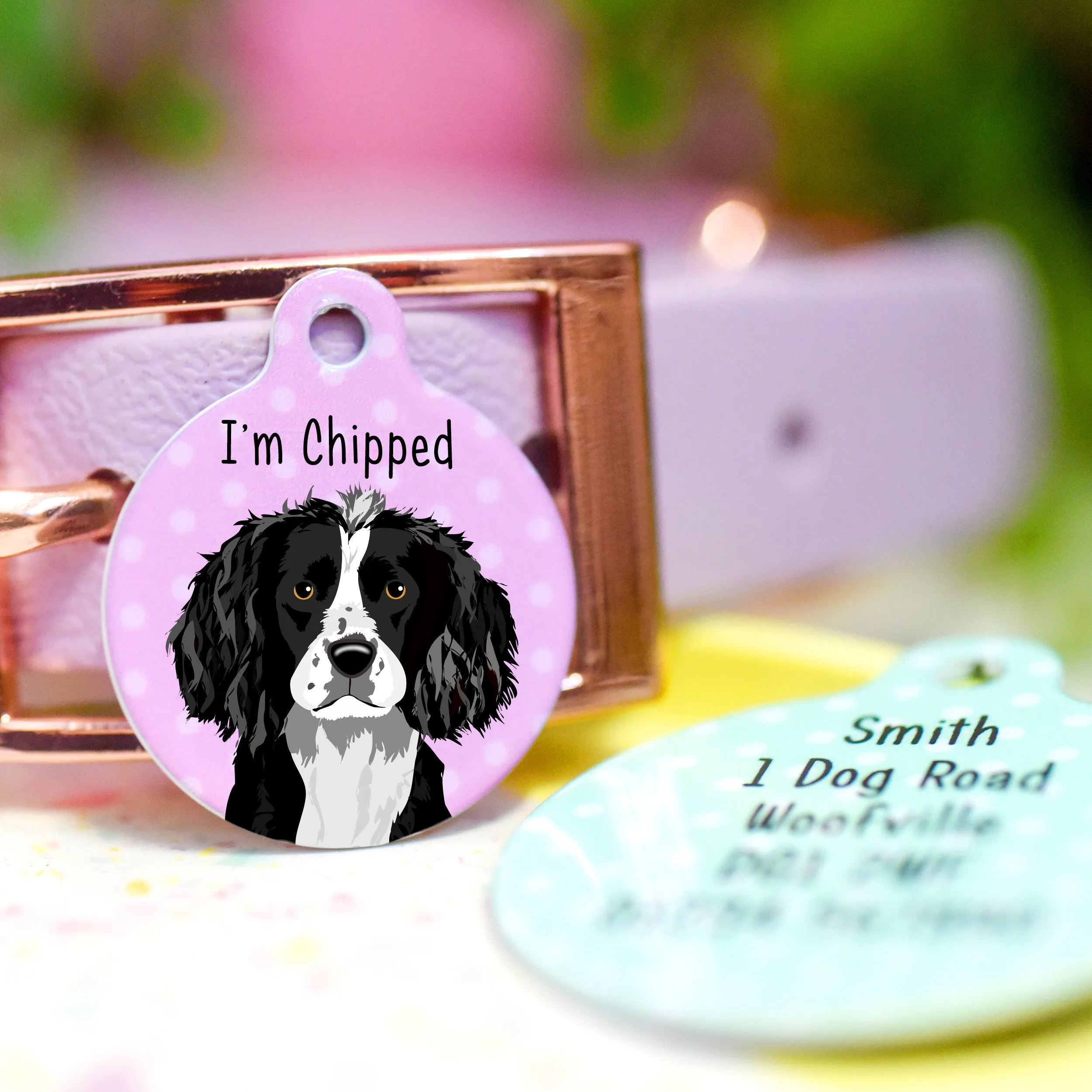 Boykin Spaniel Personalised Dog ID Tag