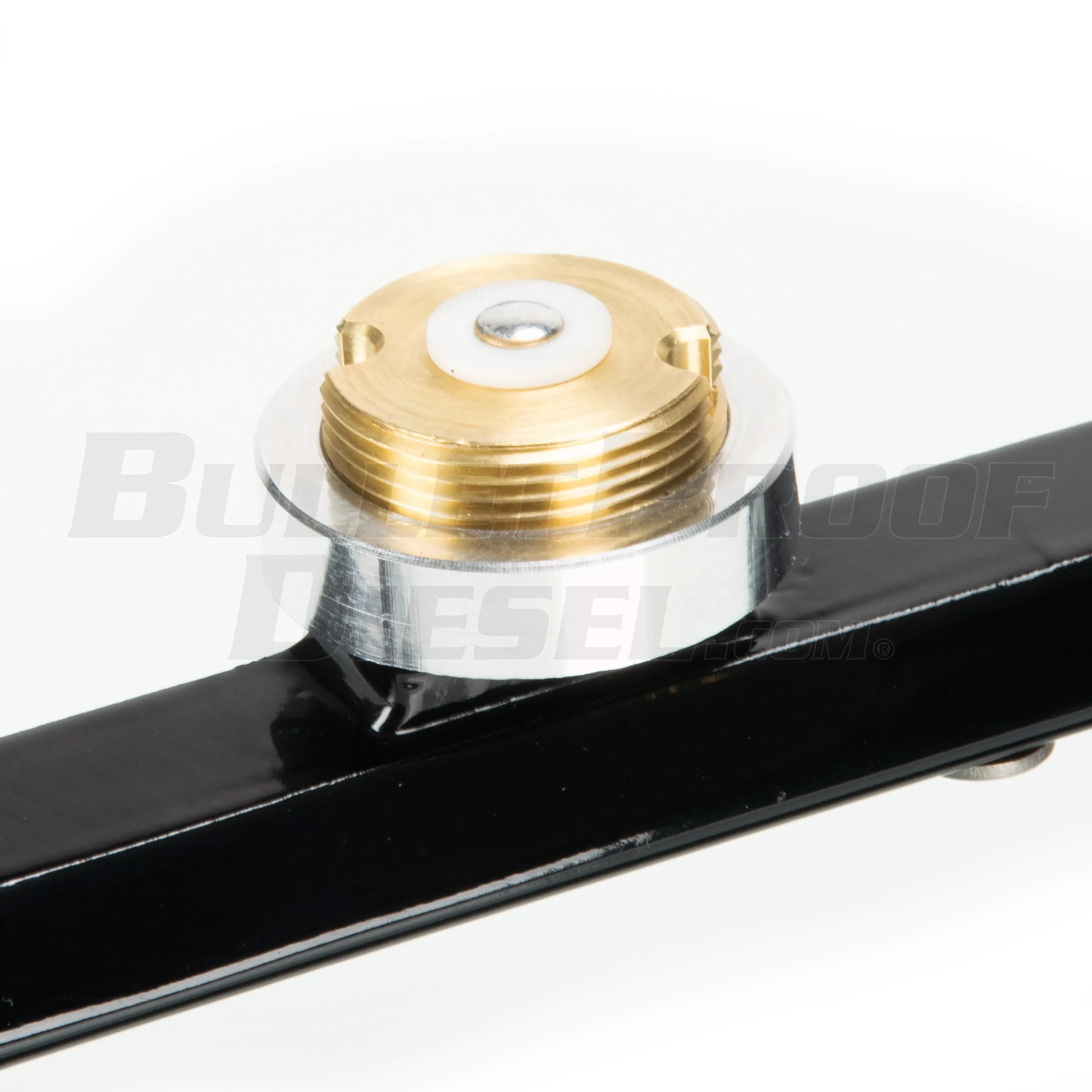 Bullet Proof Diesel - Third Brake Light Antenna Mount w/ Baja Designs Amber LEDs
