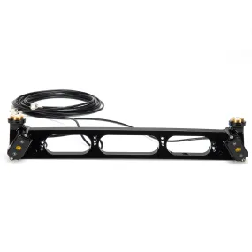 Bullet Proof Diesel - Third Brake Light Dual Antenna Mount w/ Baja Designs Amber LEDs