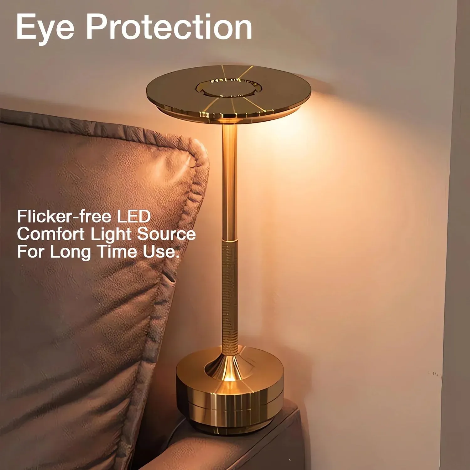 Cable-Free Rechargeable Modern Aura Table Lamp