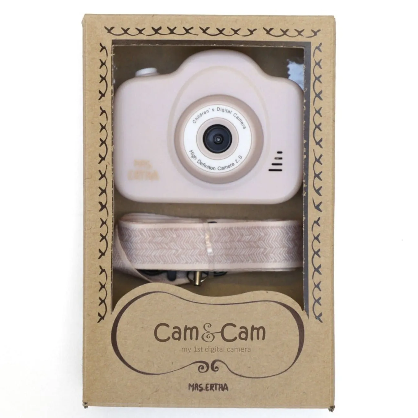 Cam Cam - My First Digital Camera ( UPGRADE Version - Dual Camera ) - Indy Blush