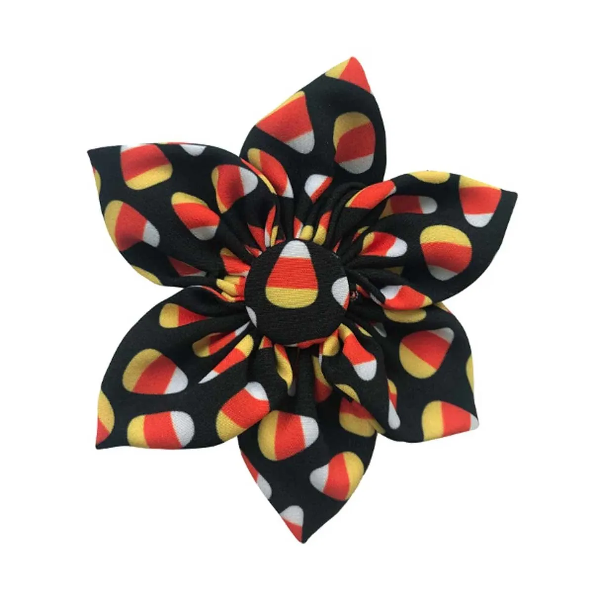 Candy Corn Collar Flower
