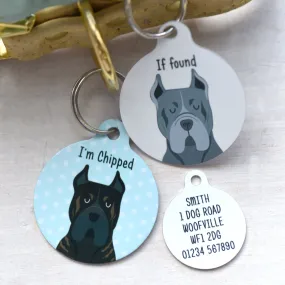 Cane Corso Personalised Dog Tag
