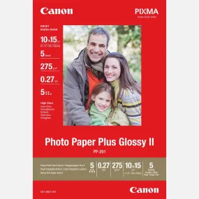 Canon Glossy II Pp 201 (4*6) - 100 SH