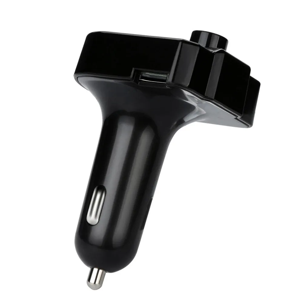 Car Fm Transmitter Bluetooth Hands-free Receiver Dual USB Fast
