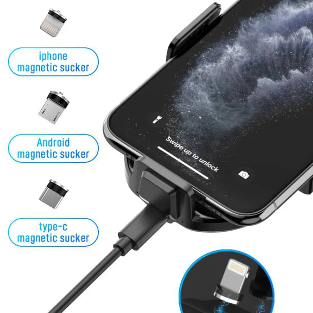 Car Wireless Charger Air Outlet Magnetic Suction Navigation