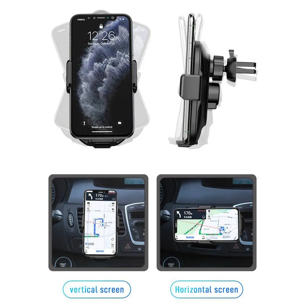 Car Wireless Charger Air Outlet Magnetic Suction Navigation