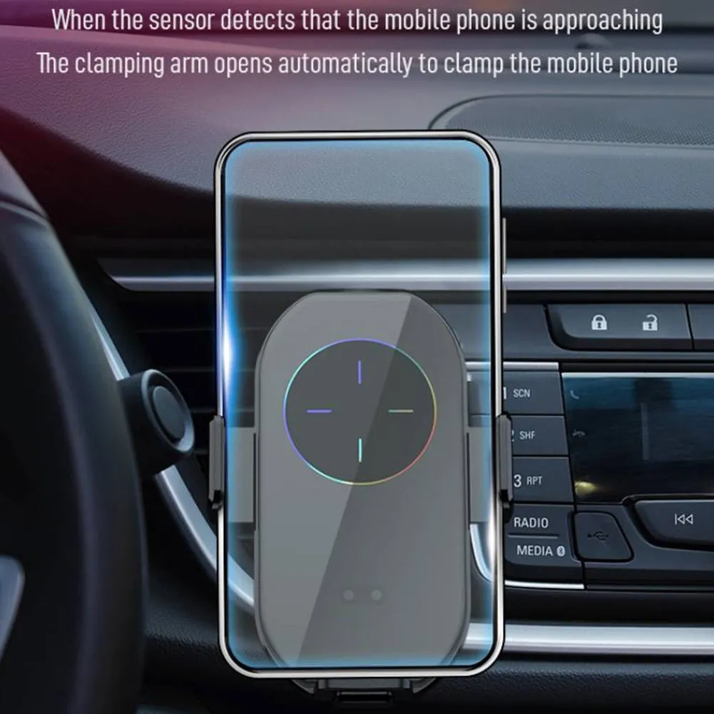 Car Wireless Charger Air Outlet Magnetic Suction Navigation