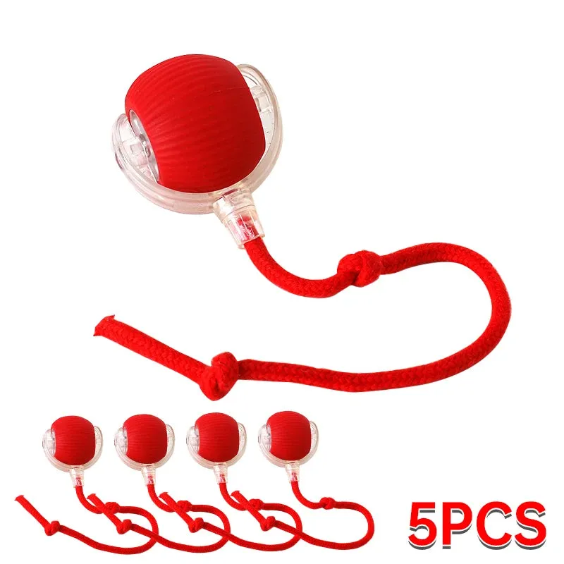 Cat Toy Ball Teasing Cat Rolling Ball Hair Pet Relieve Boredom Plush Teasing Cat Ball Cat Toys Pet Pet Toys Interactive Cat Toy