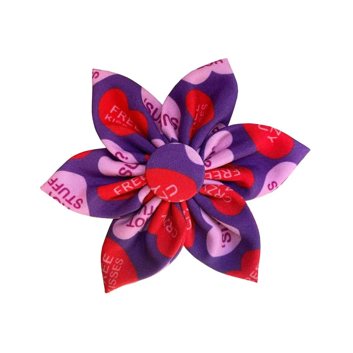 Convo Hearts Collar Flower