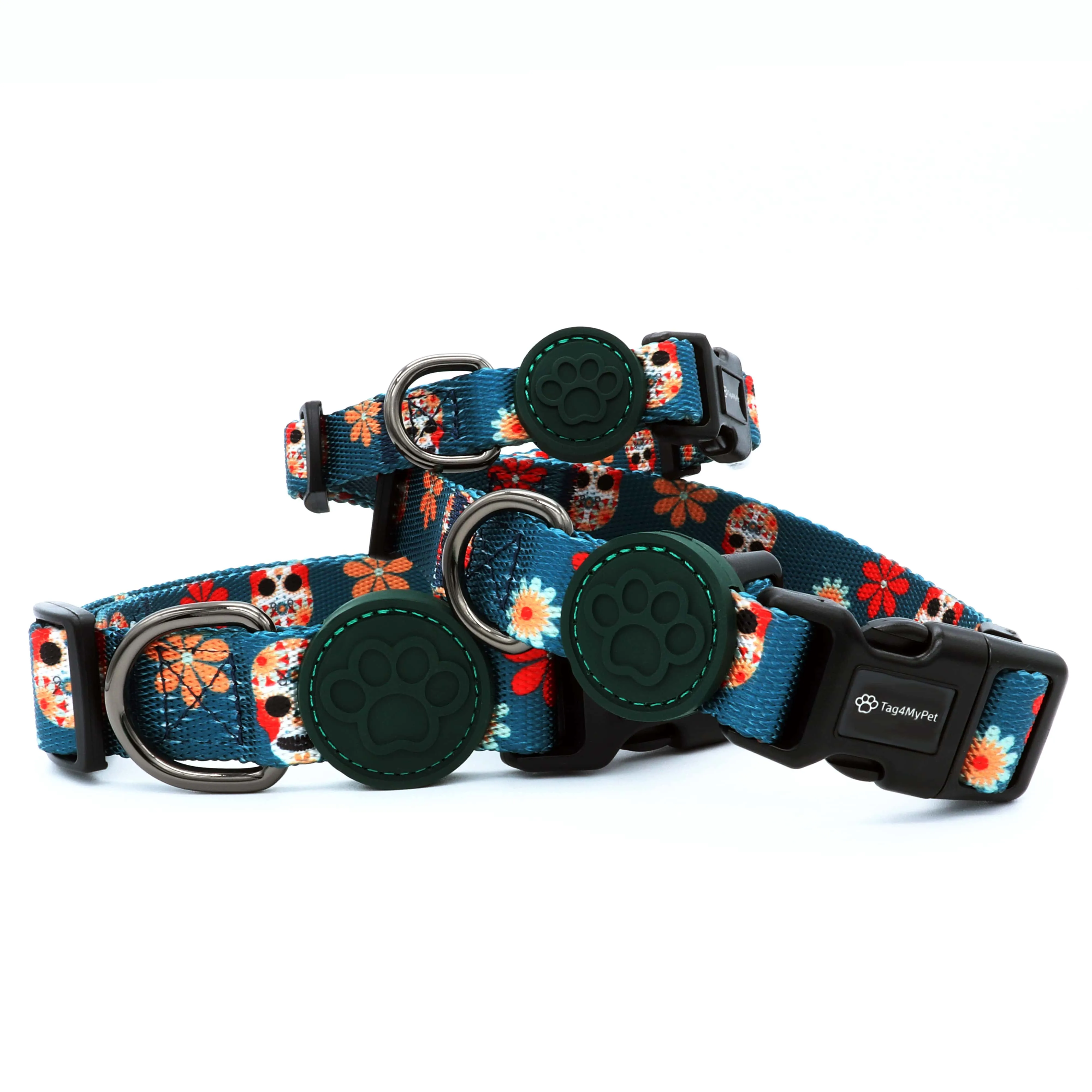 Custom Dog Collars  - Calavera