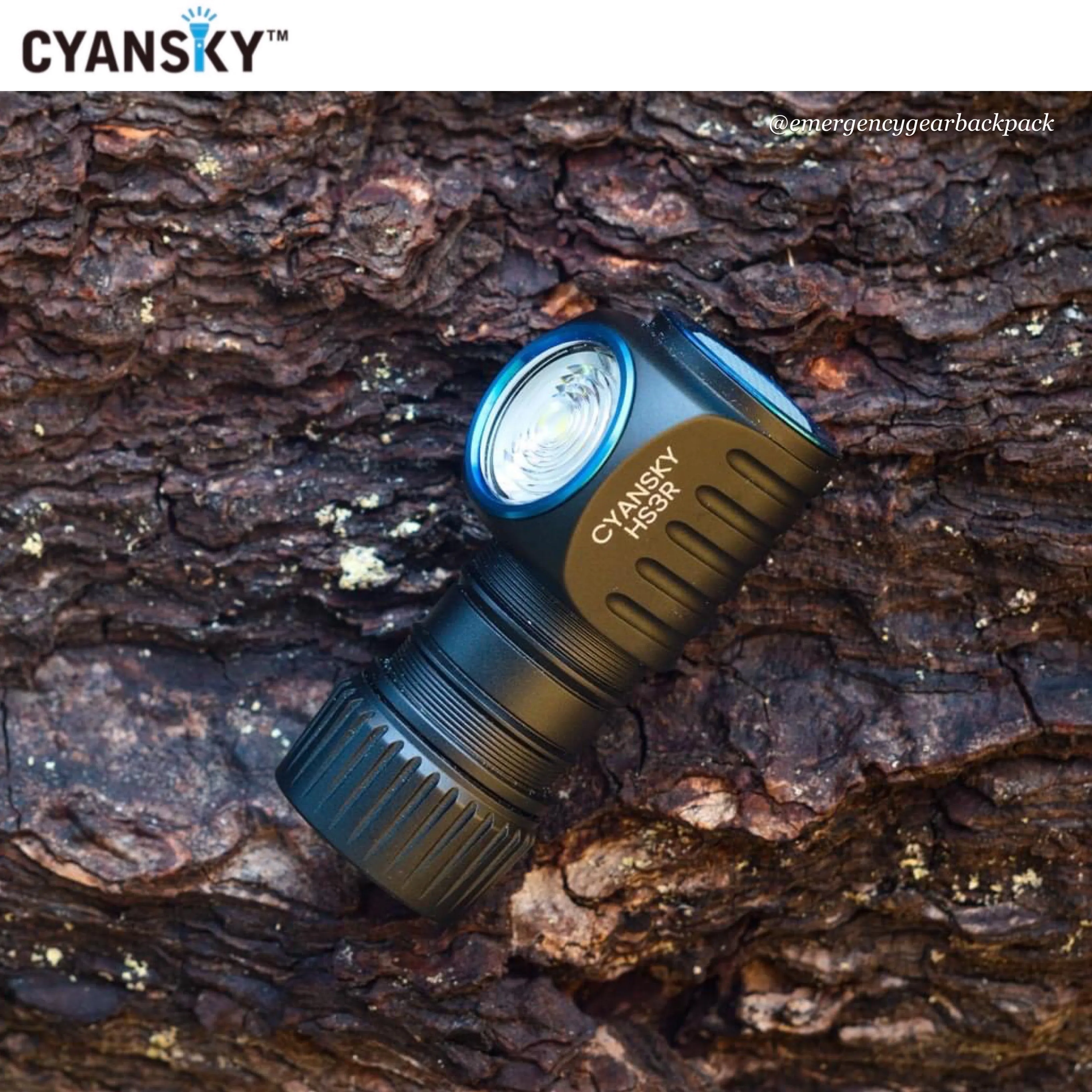 Cyansky HS3R Multifunction Headlamp 1100LMS 135M
