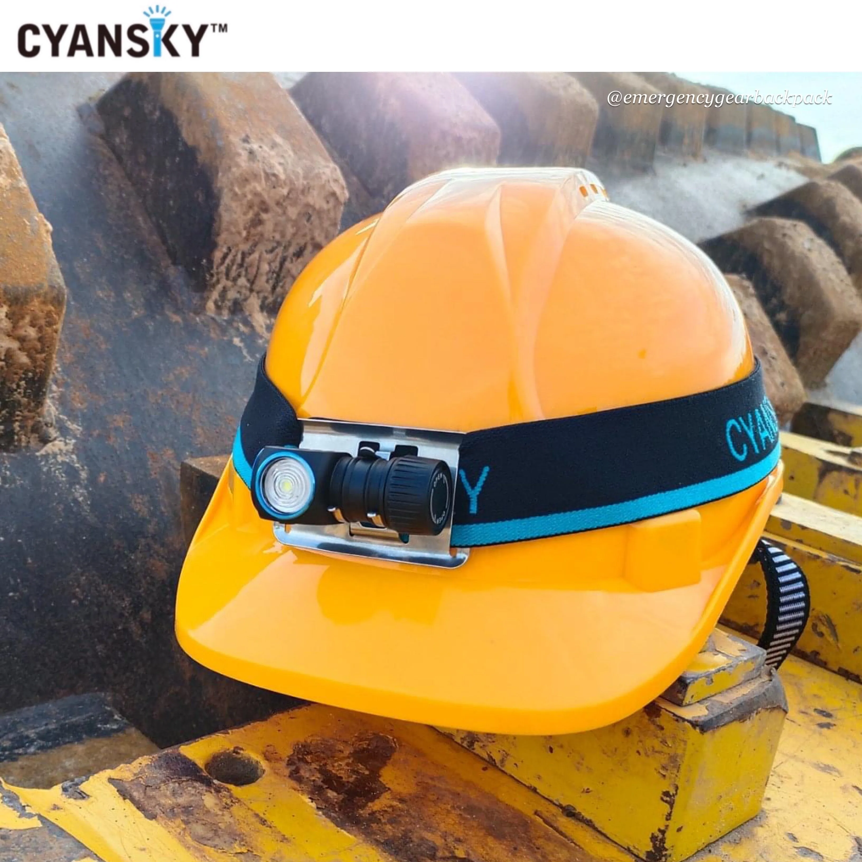Cyansky HS3R Multifunction Headlamp 1100LMS 135M