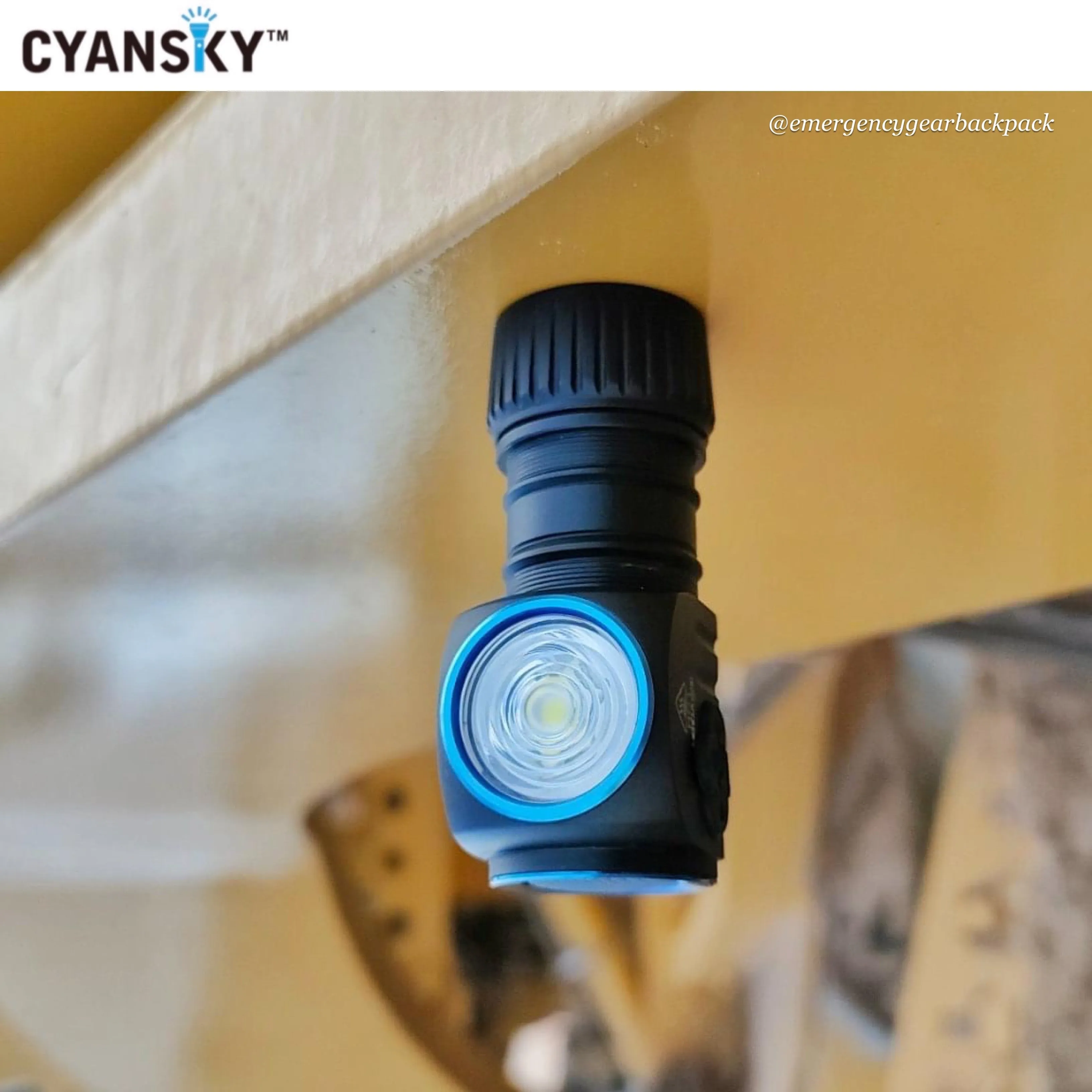 Cyansky HS3R Multifunction Headlamp 1100LMS 135M