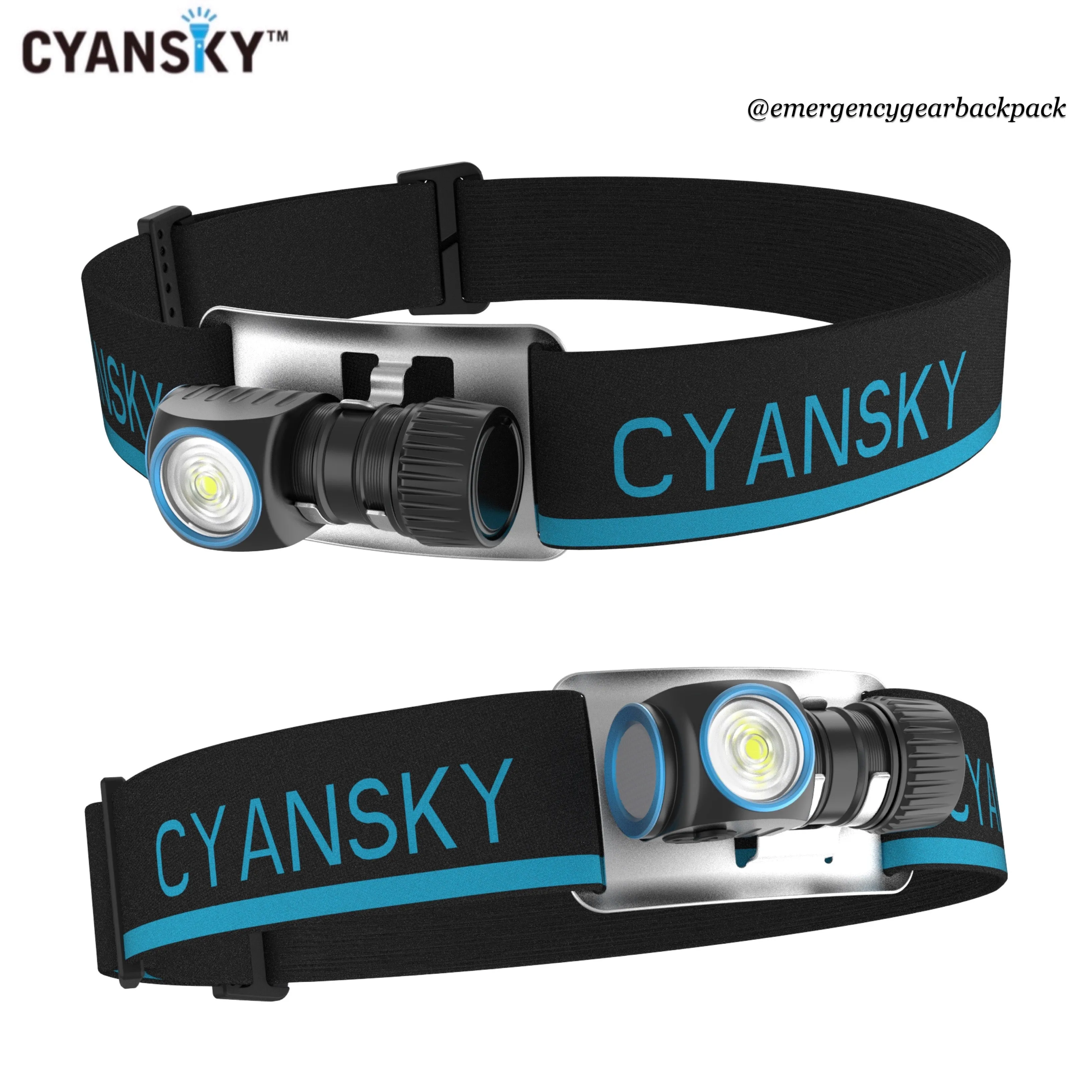 Cyansky HS3R Multifunction Headlamp 1100LMS 135M