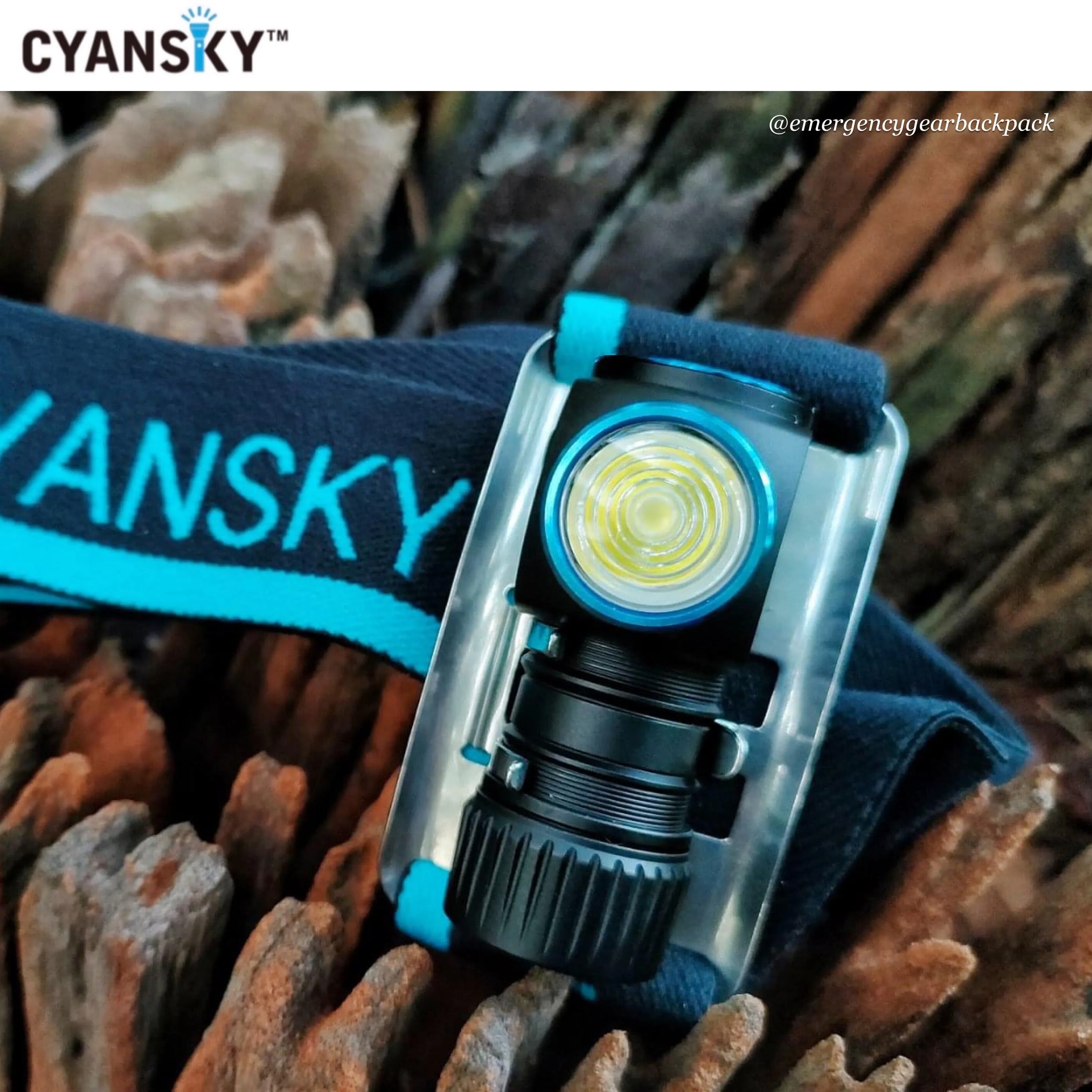 Cyansky HS3R Multifunction Headlamp 1100LMS 135M