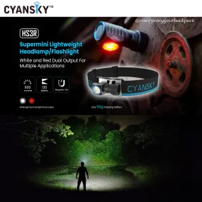 Cyansky HS3R Multifunction Headlamp 1100LMS 135M
