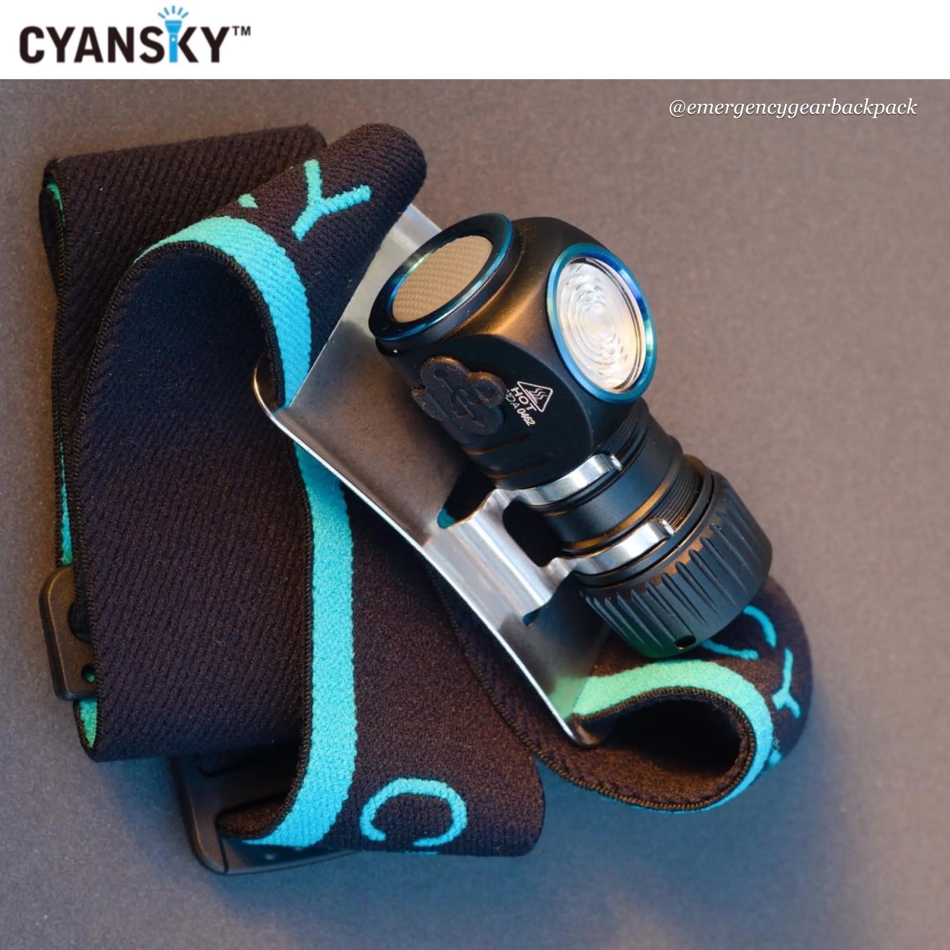Cyansky HS3R Multifunction Headlamp 1100LMS 135M