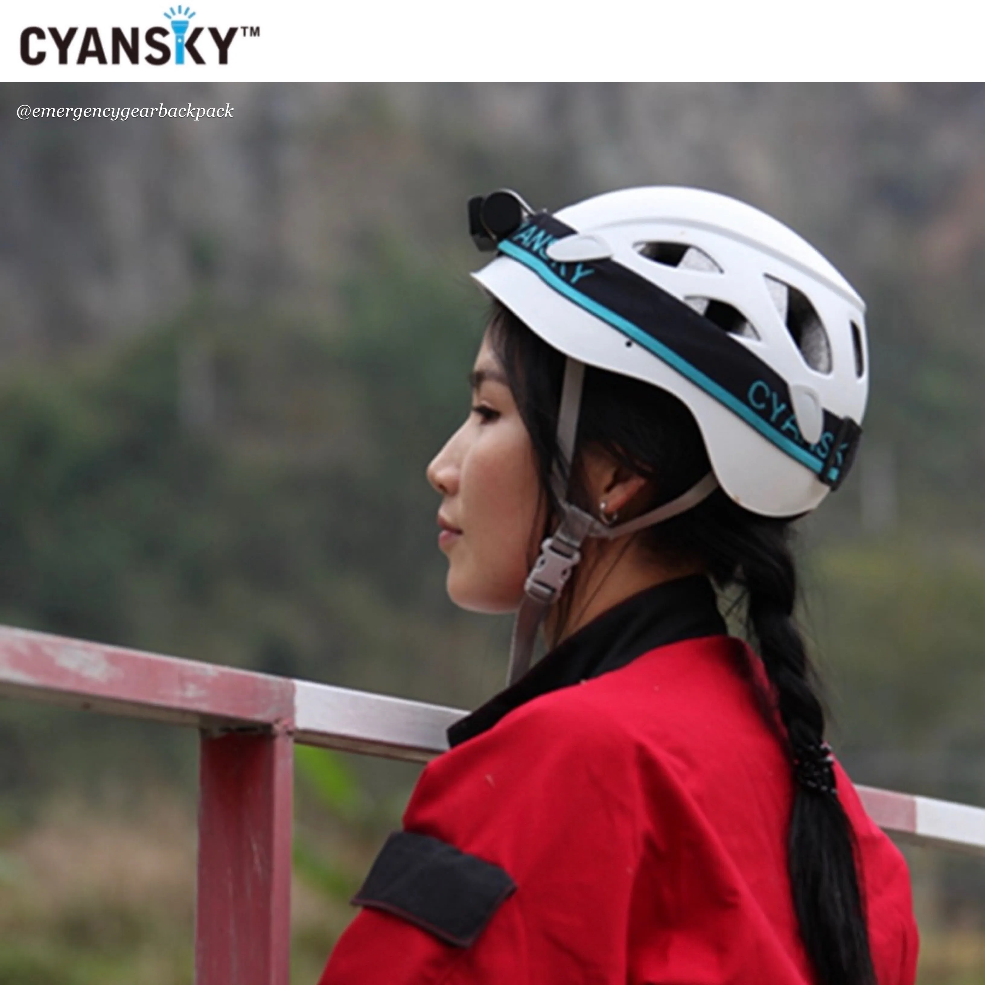 Cyansky HS6R Triple Output Headlamp 1400LMS 170M