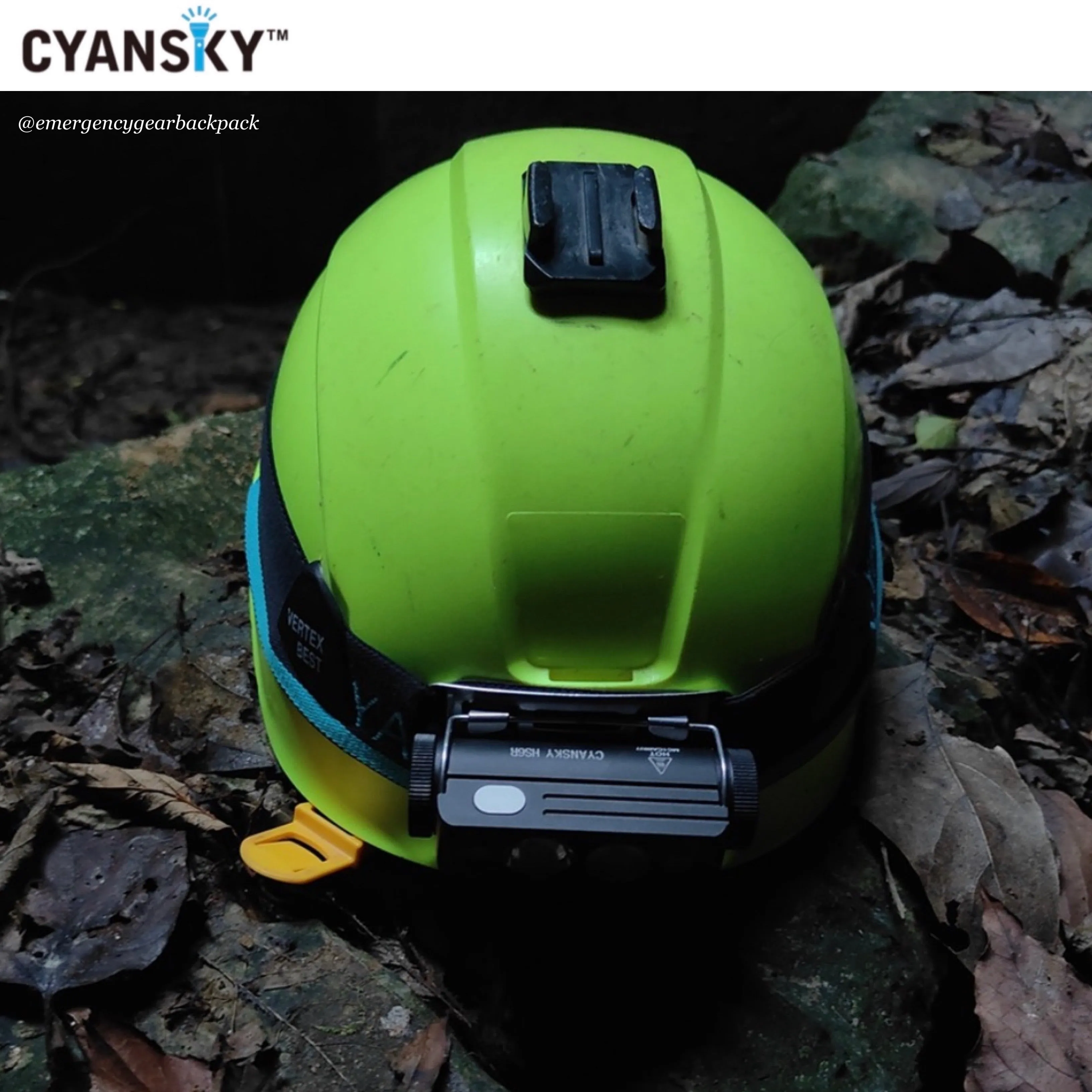 Cyansky HS6R Triple Output Headlamp 1400LMS 170M