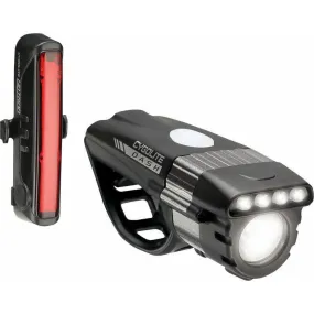 Cygolite Dash Pro 600 Bike Headlight and Hotrod 50 Taillight Set