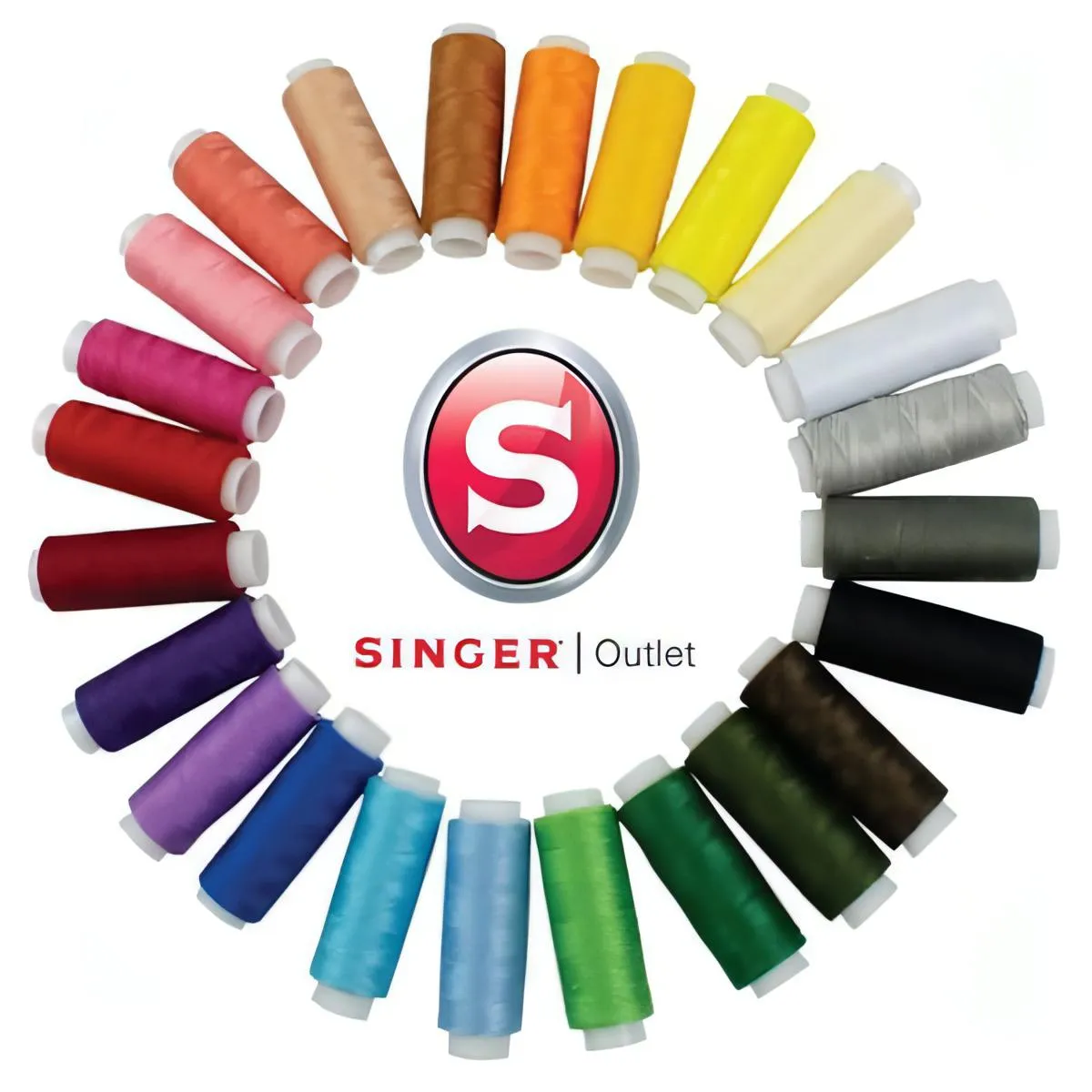 Deluxe Bundle with Singer M35 Luxury Sewing Machine Bag, 24 x thread set, LED lamp, Walking Foot for heavy fabrics * save over £100 *